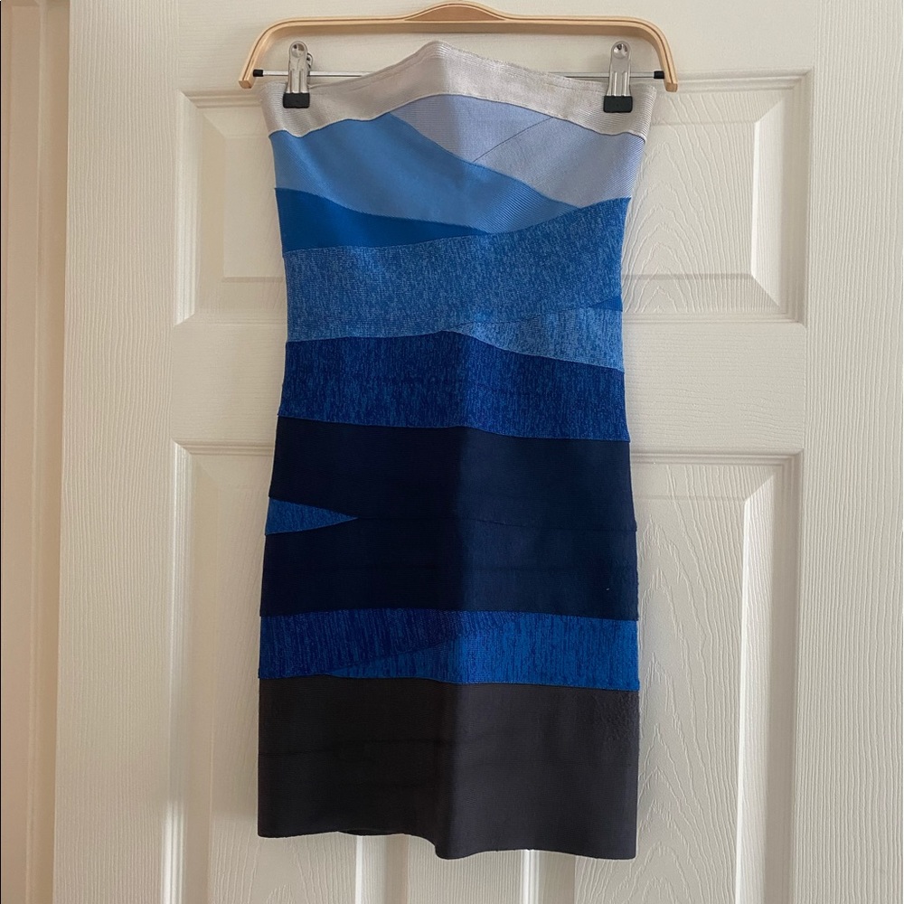 Herve Leger bandage mini dress